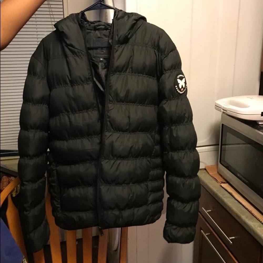 Good for Nothing hooded Puffer Jacket